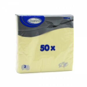 Eld. Szalvéta pezsgő 2rtg 50db/cs 33X33cm 86509 128715965 - Szalvéta