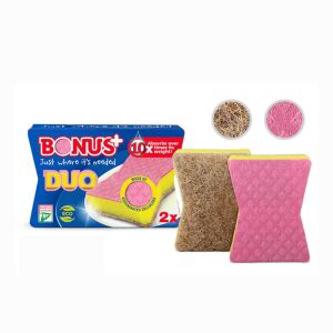 Mosogatószivacs karcmentes 2 db-os Bonus Duo (B146) 128718310 - Mosogatószivacs