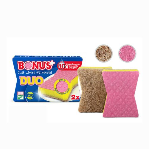 Mosogatószivacs karcmentes 2 db-os Bonus Duo (B146) 128718310