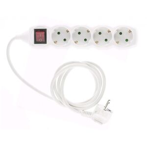 Entac elosztó 4-es, kapcsolóval 3m Nr. ESE1,5G4-3-SW 128721875 - Entac