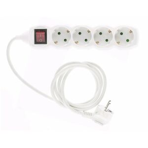 Entac elosztó 4-es, kapcsolóval 5m Nr. ESE1,5G4-5-SW 128721879 - Entac