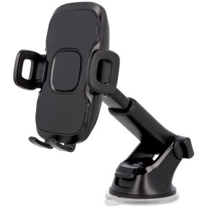 Autós tartó, Univerzális, szélvédőre rögzíthető, 50 - 100 mm széles készülékig, tapadókorongos, teleszkópos, 360°-ban forgatható, MaxLife MXCH-03, fekete 128746718 - Maxlife