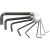 Top Tools Allen key set 2-10mm 41592927