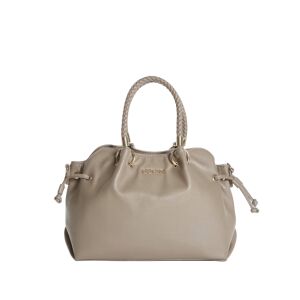 GUESS Lainie szürke műbőr női táska fonott fogantyúval - Guess