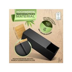 Glückstoff pojemnik na papier toaletowy wykonany z materiałów zrównoważonych - Uchwyt i stojak na papier toaletowy