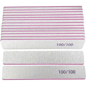 Комплект от 15 пили за нокти Lofuanna, сиви, зърнистост 100, 17,8 x 2,8 см 136324670 - Инструмент за гримьор