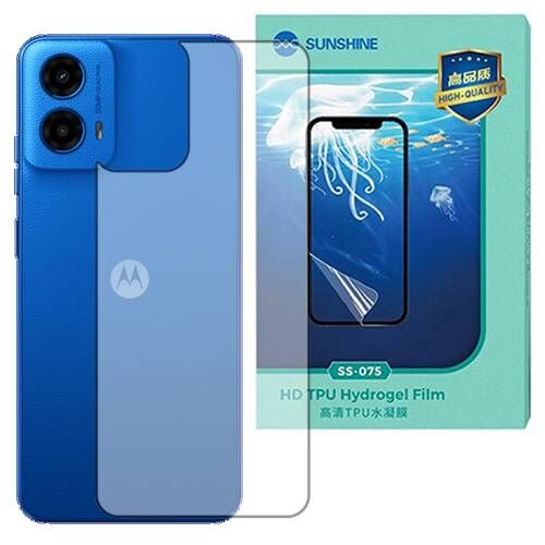 Sunshine Hydrogel TPU hátlapvédő fólia a Motorola Moto G34 5G-hez, Ultra Clear - Műszaki cikk és elektronika