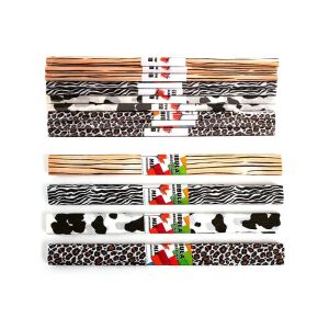 Krepp papír szett, 10 db, 50x200 cm, mintás 135902900 - Starpak