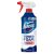 Domestos Power Foam Arctic Fresh butelka 435ml, widok pod kątem. Płyn do czyszczenia toalet i łazienek.