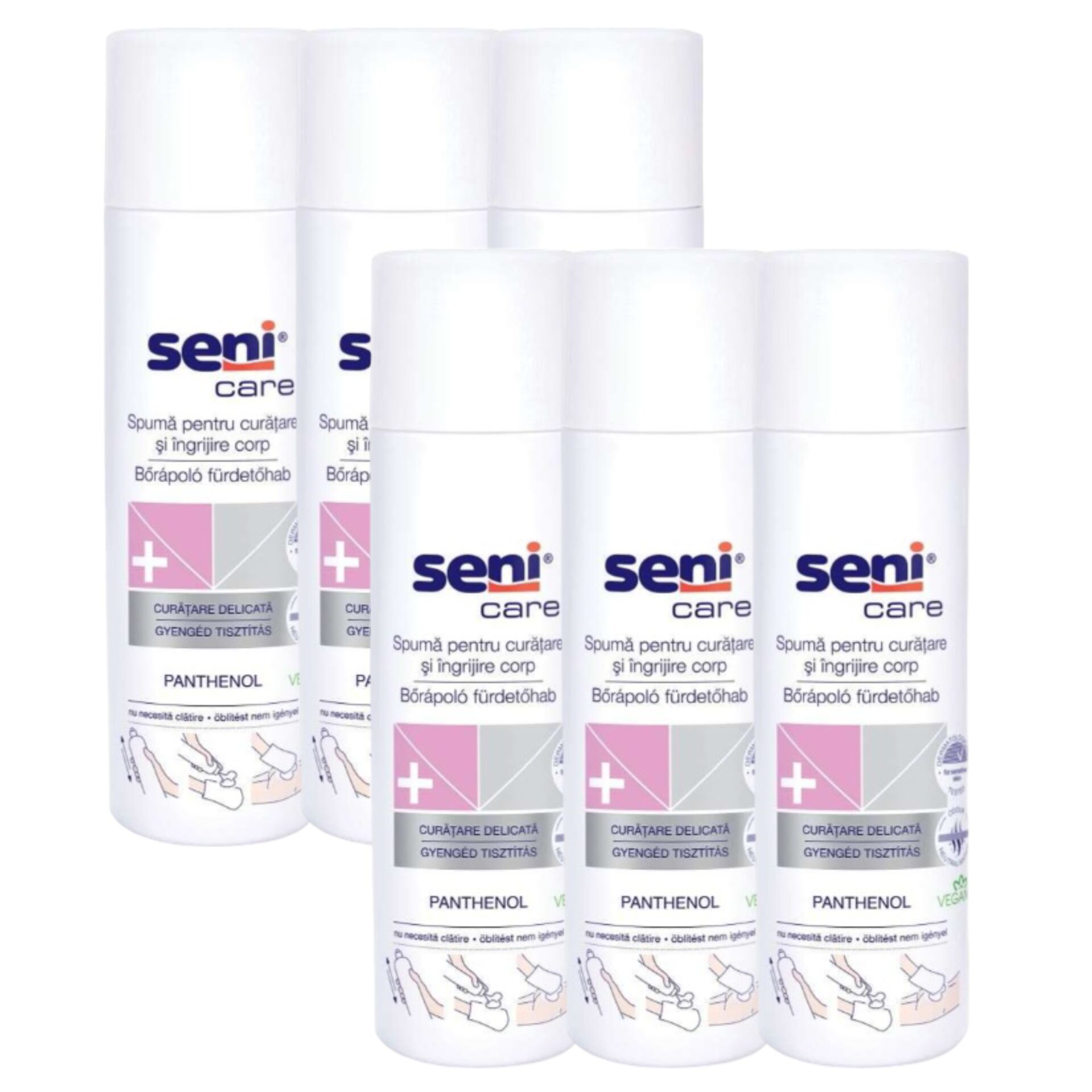 E-shop Seni Care Čistiaca pena na pleť 6x500ml