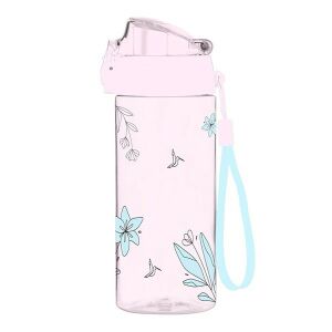 OXY BAG Kolibris 500ml Tritán Kulacs virágos és kolibri mintával - Oxybag