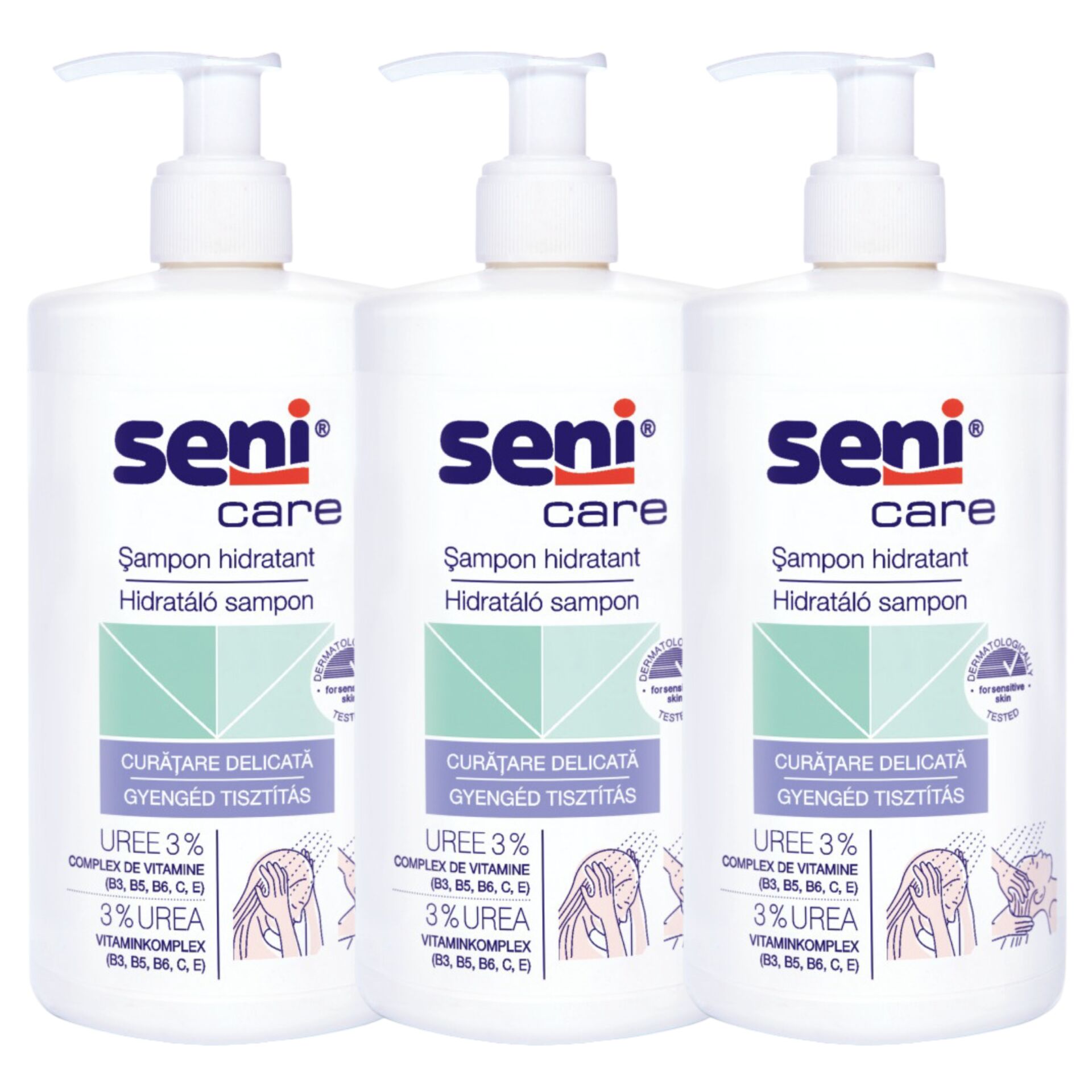 E-shop Seni Care Hydratačný šampón 3x500ml