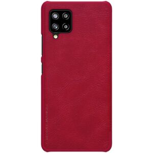 Nillkin Qin piros bőrtok Samsung Galaxy A42 5G / M42 5G telefonhoz - Nillkin