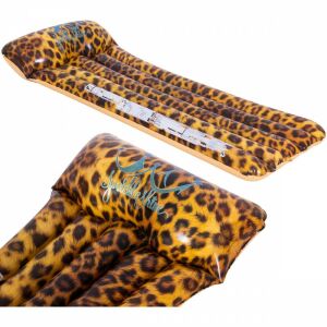 Sun Club Leopard Air Mat felfújható medenceúszó, leopárd mintás, 169x69x25cm - Jilong