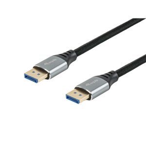 Equip 119282 DisplayPort kábel 2 M Ezüst, Fekete 128782116 - Equip