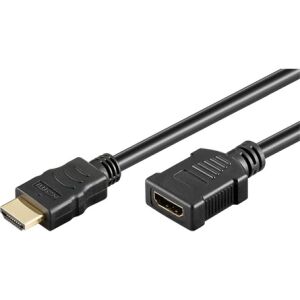 Goobay 5M HDMI - HDMI Anya kábel - Fekete - HDMI kábel