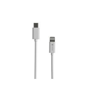 Kabel USB Natec USB-C - Lightning 1 m Biały (NKA-2150) 128782443 - Kabel danych