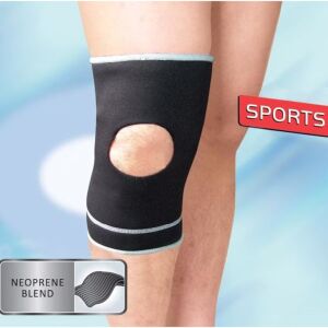 Genunchieră Dura-Aid din neopren, mărime unică, neagră, pentru suport sportiv - Fixarea zilnică a articulației