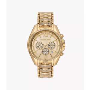 Ceas de damă Michael Kors MK6729 cronograf auriu - Accesorii pentru femei