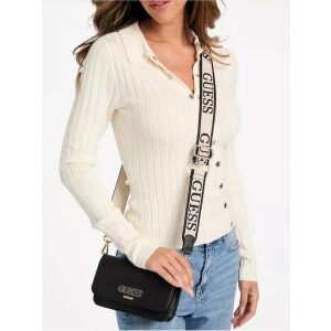 GUESS Utopie fekete crossbody táska modellen - Guess