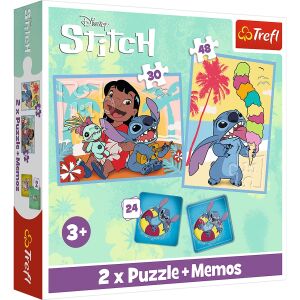 Lilo & Stitch 2 az 1-ben Puzzle + memóriajáték