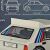 Közelkép a Cobi Lancia Delta HF Integrale modellről méretezési információkkal