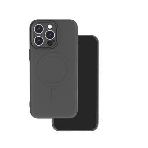 Simple Color Schwarze MagSafe-kompatible iPhone 15 Pro Hülle - Apple Handyhüllen