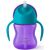 Philips Avent SCF796/02 Trinkbecher mit flexiblem Strohhalm 200ml, lila und blaugrün
