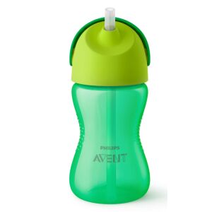 Philips Avent SCF798/01 300ml Green Straw Sippy Cup - Babies & Toddler