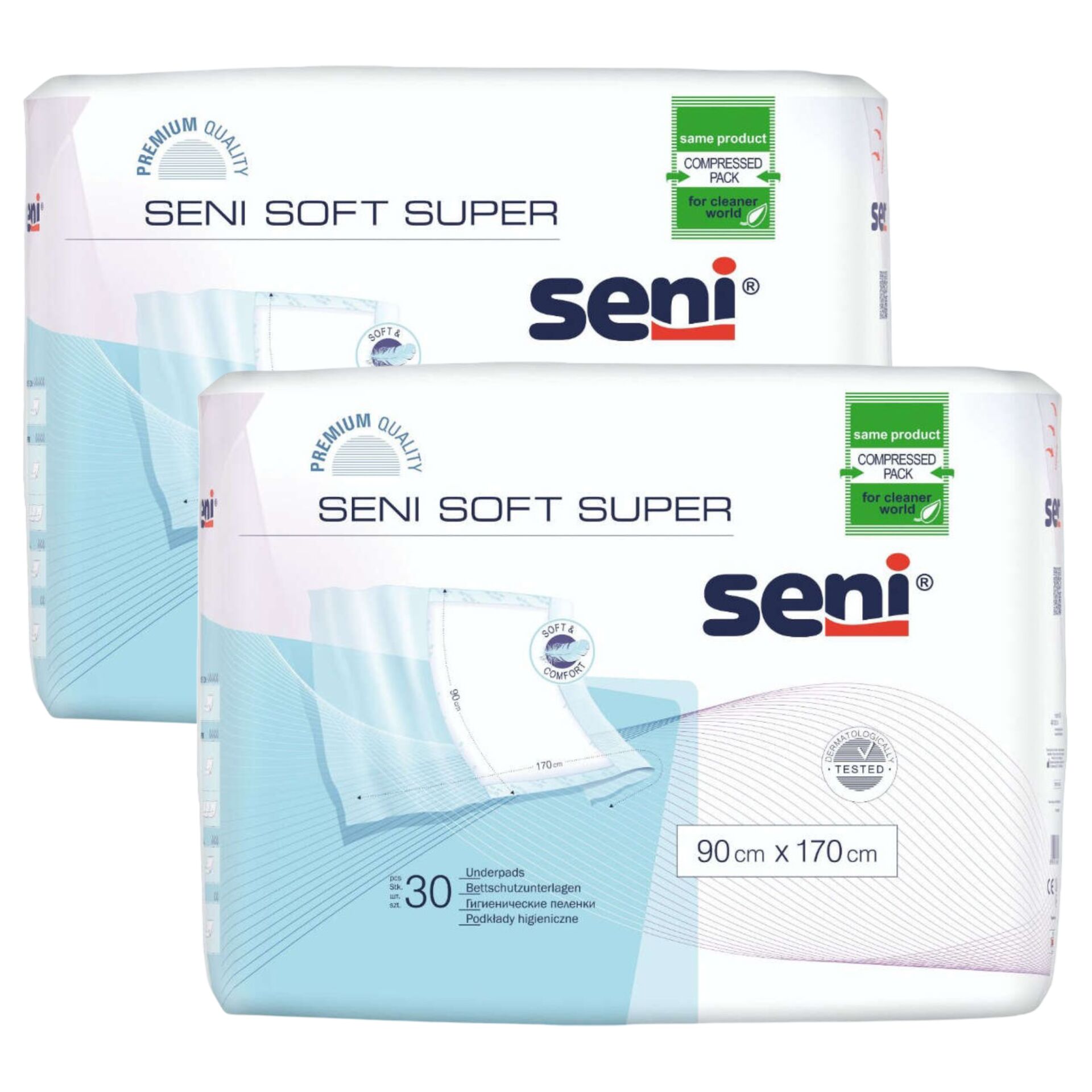E-shop Seni Soft Super podložka pre dospelých 90x170cm (2x30ks)