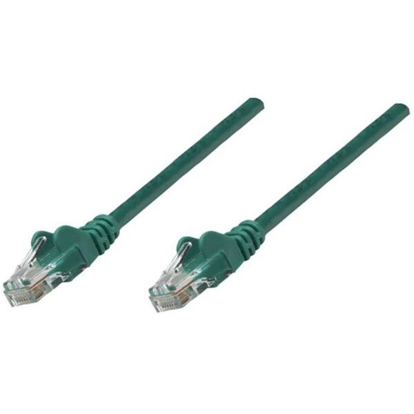 INTELLINET 342469 Cablu de patch-uri Intellinet RJ45 Cat6 UTP 0.5m verde 100 cupru