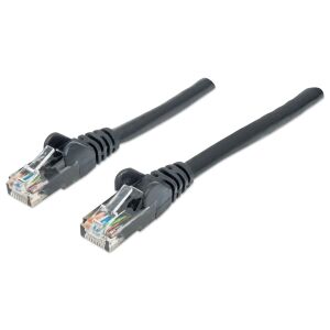 PatchCord 100% miedź Intellinet Cat.6 UTP, 0,5m, czarny 138554866 - Manhattan