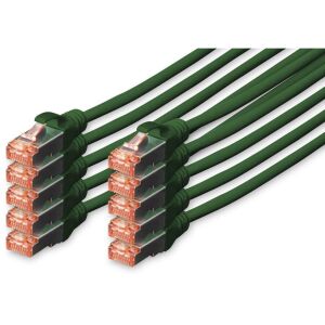 Digitus DK-1644-010-G-10 hálózati kábel Zöld 1 M Cat6 S/FTP (S-STP) 141363525 - UTP kábel