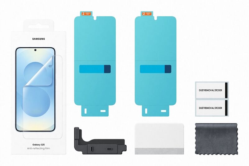 Samsung Galaxy S25 - Transparent Anti-reflecting Fólia - Átlátszó