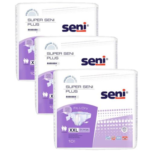 Seni Super Plus Extra Extra Large 5 Odrasle pelene 160-210cm (3x10kom)