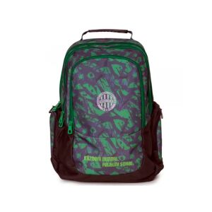 Fradi terep mintás közepes iskolatáska hátizsák