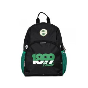 Fradi 1899 kis iskolai hátizsák gyerekeknek, fekete zöld részletekkel - ICO