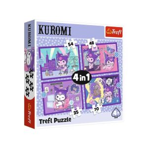 Trefl Kuromi 4 az 1-ben Puzzle Doboz - Trefl Puzzle