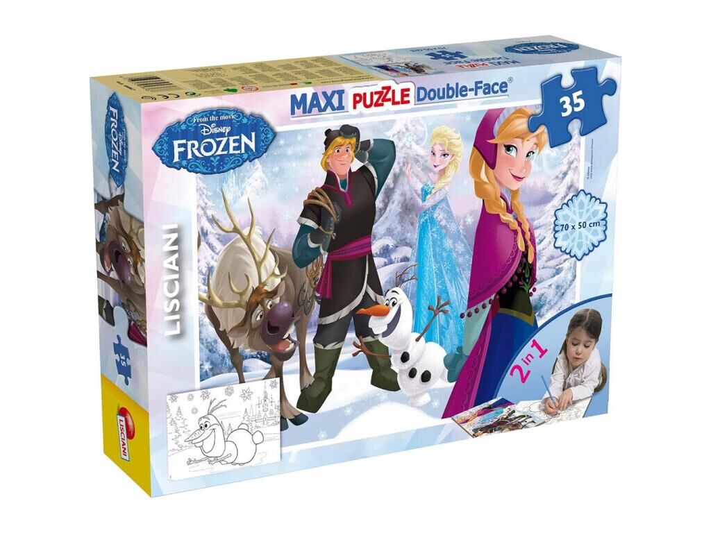 Lisciani LISCIANIGIOCHI Puzzle Frozen maxi 35 el. - 46867