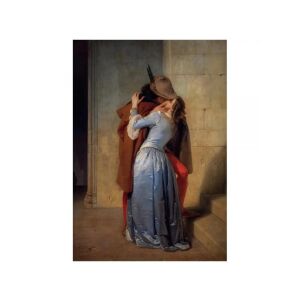 Museum Collection: Hayez - A csók HQC 1000 db-os puzzle poszterrel - Clementoni