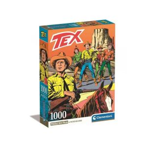 Clementoni Tex Comic 1000 Teile Puzzle mit Poster - Clementoni Puzzle