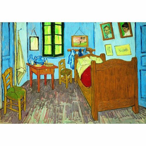 Museum Collection: Van Gogh - Van Gogh szobája Arles-ban 1000 db-os puzzle poszterrel - Clementoni 172620052 - Puzzle és kirakó