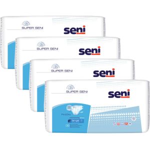 Seni Super Large pelene za odrasle, pakiranje od 4 komada, svako sadrži 30 komada - Seni