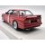 Szögletes hátsó nézet a Bburago BMW E30 M3 1:24 méretarányú modellautóról
