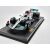 Bburago Mercedes F1 W13E George Russell 1:43 méretarányú modell autó bemutató talpon