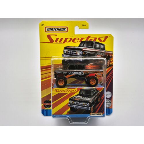 Matchbox Superfast 1968 Dodge D200 diecast teherautó csomagolásban - Játék