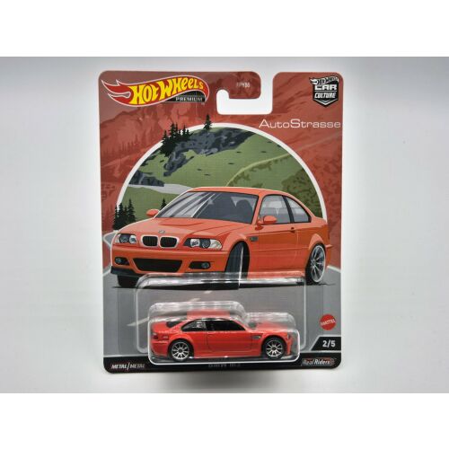 Hot Wheels Premium - BMW E46 M3 - AutoStrasse -  Hotwheels - 1:64