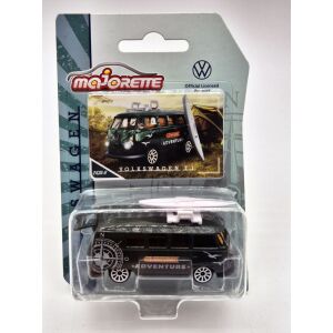 Volkswagen VW T1 transporter Minibus (1962) - zöld -  Majorette - 1:64 129373088 - Majorette