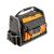 Neo tool bag with tubular metal handle, 12 external and 32 internal pockets