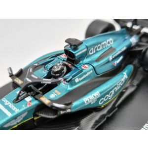 Aston Martin AMR23 F1 #18 (2023) - Lance Stroll - PILÓTÁVAL -  Bburago - 1:43 129373994 - Bburago